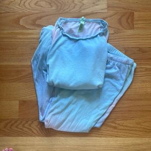 Honeydew pajama set